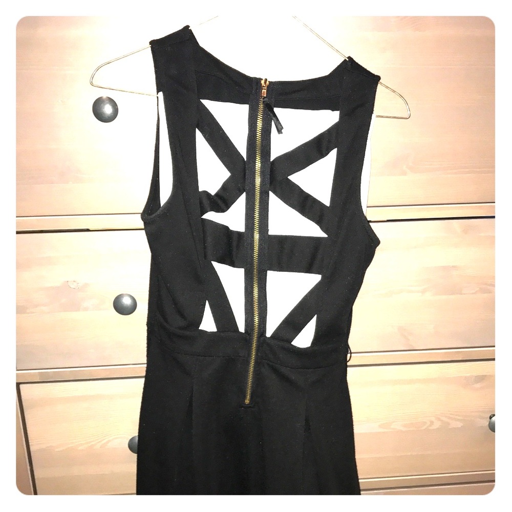 Adorable open back LBD
